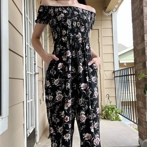 Floral Jumpsuit